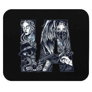 Discover LA Chicano Cholo Los Angeles Mouse Pads