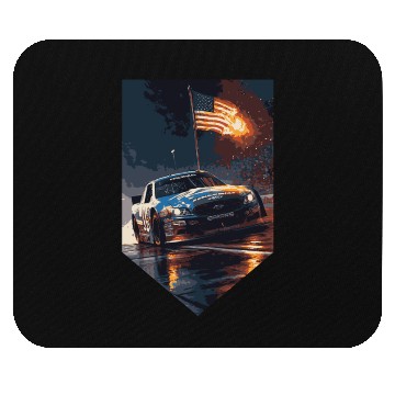 Discover Pit Stop Paradise: NASCAR Fans Mouse Pads
