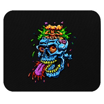 Discover Zombie Head Mouse Pads