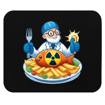 Discover Fission Chips Science Fun Physics Humor Mouse Pads