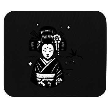 Discover Japanese Geisha Mouse Pads