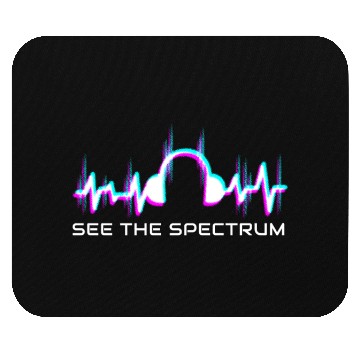 Discover See The Spectrum Radio Lovers Radio Mouse Pads