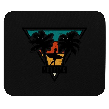 Discover Surfing Mouse Pads