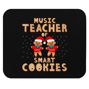Discover Music Teacher Of Smart Cookies Christmas Pajamas Mouse Pads