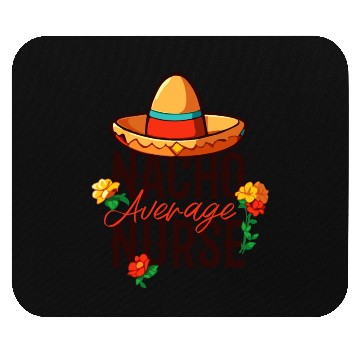 Discover Nachos Themed Pun Cinco De Mayo Design Mouse Pads