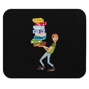 Discover Board Game Fan Mouse Pads