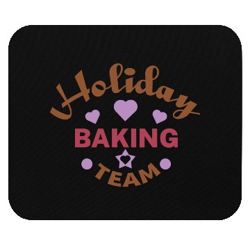 Discover Holidays baking team Mouse Pads