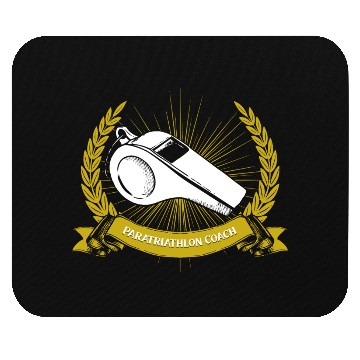 Discover Paratriathlon Coach Triathlete Funny Para Triathlo Mouse Pads