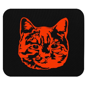 Discover Cool Pretty Cat Head Realistic Looking Face Design Mouse Pads