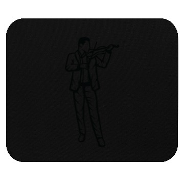 Discover Violin Boy Sketch Mouse Pads