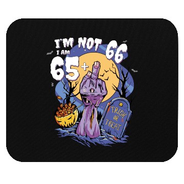 Discover 66th Birthday Bash - 65 + Zombie Finger for Mouse Pads