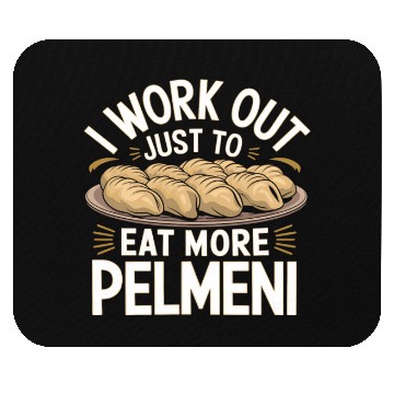 Discover Pelmeni Dumpling Traditional Russian Mouse Pads