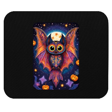 Discover Halloween Cute Bat Alebrije Mouse Pads