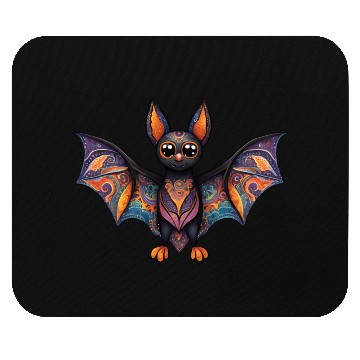 Discover Halloween Bat Alebrije Mouse Pads