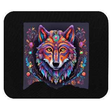 Discover Halloween Wolf Alebrije Mouse Pads