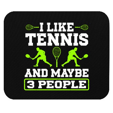 Discover Tennis Player Mouse Pads