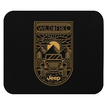 Discover Jeep Wild and Free Mouse Pads