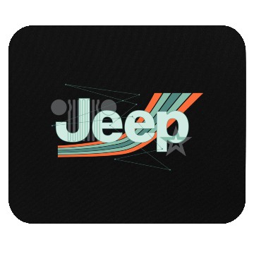 Discover Jeep Painted Angles Design Mouse Pads