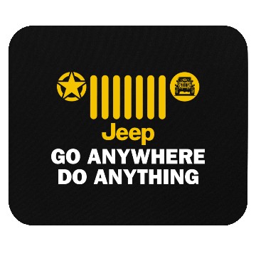 Discover Jeep Go Anywhere Do Anything Mouse Pads