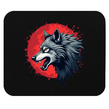 Discover Fierce Moon Mouse Pads