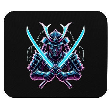 Discover Neon Samurai Mouse Pads