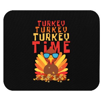Discover Turkey Time Mouse Pads