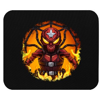 Discover Spiders Firefighter / fireman spider Mouse Pads