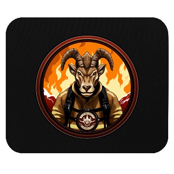 Discover Capricorn Firefighter Mouse Pads