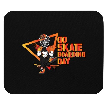Discover Shred in Style - Skateboarding Design Mouse Pads