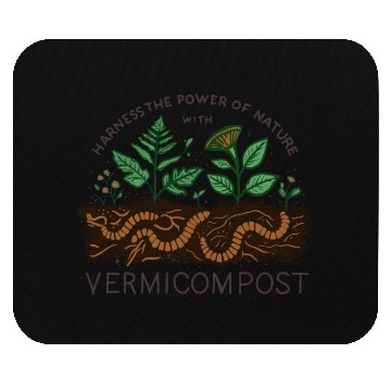 Discover Harvest The Power Of Nature With Vermicompost Mouse Pads