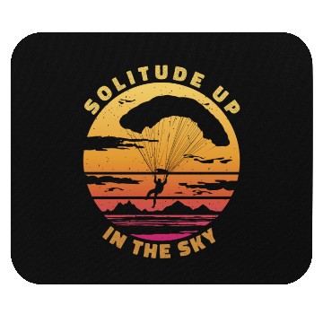 Discover Solitude Up in the Sky Mouse Pads