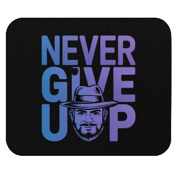 Discover never give up Mouse Pads