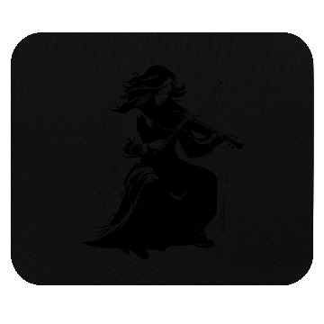 Discover Violin Girl Mouse Pads