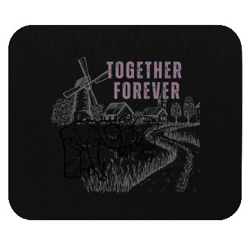 Discover Together forever - till death do us part Mouse Pads