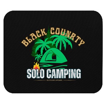Discover Solo Camping - Back Country Mouse Pads