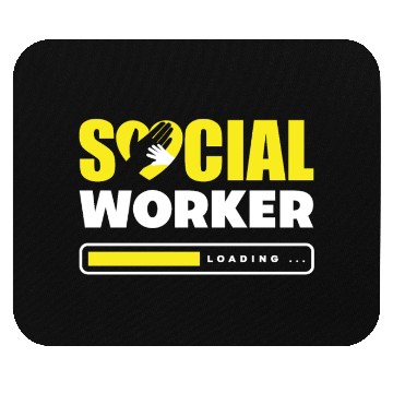 Discover Social Worker Is Invited... Mouse Pads