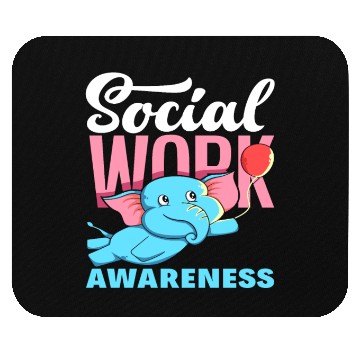 Discover Social Work Awareness With Elephant Mouse Pads