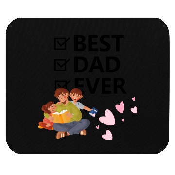 Discover Best Dad Ever Mouse Pads