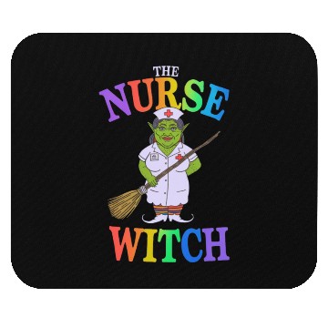 Discover The Nurse Witch A Spooky Halloween Tale of Horror Mouse Pads