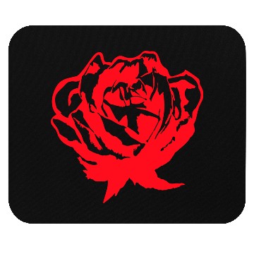 Discover Pretty Beautiful Rose Flower Leaf Romantic Symbol Mouse Pads