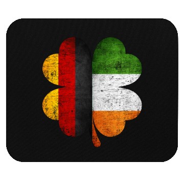 Discover German Irish Shamrock Germany Ireland Flag Mouse Pads