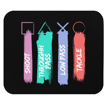 Discover Playstation Button Mouse Pads