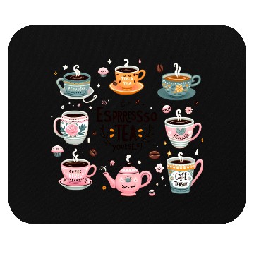 Discover Tea Lover Mouse Pads