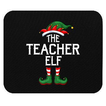 Discover The Teacher Elf Christmas Mouse Pads