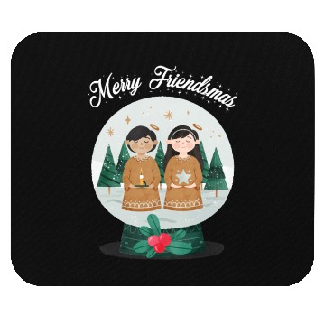Discover Friends Christmas Mouse Pads