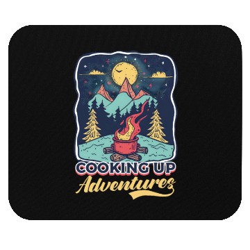 Discover Camp Chef Cooking Up Adventures Mouse Pads