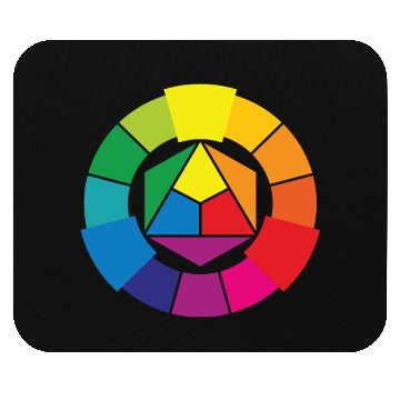 Discover Color Wheel Artist Creative Colors Art Mouse Pads