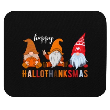 Discover HalloThanksMas Mouse Pads
