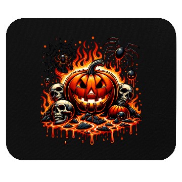 Discover happy halloween Mouse Pads