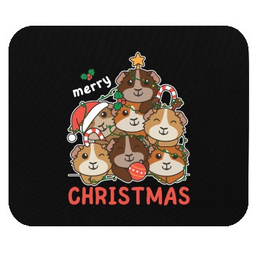 Discover Guinea Pig Christmas Tree Merry Christmas Mouse Pads